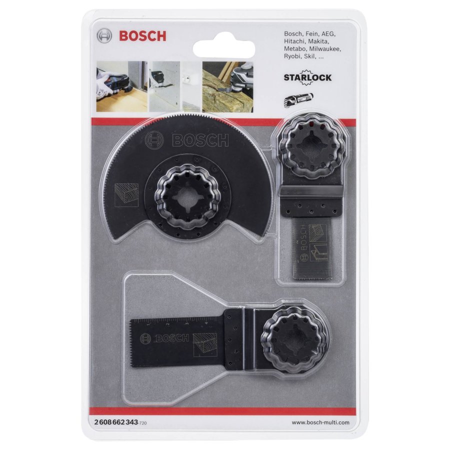 Bosch GOP Basic-Wood-Set 3-pcs. Starlock #1