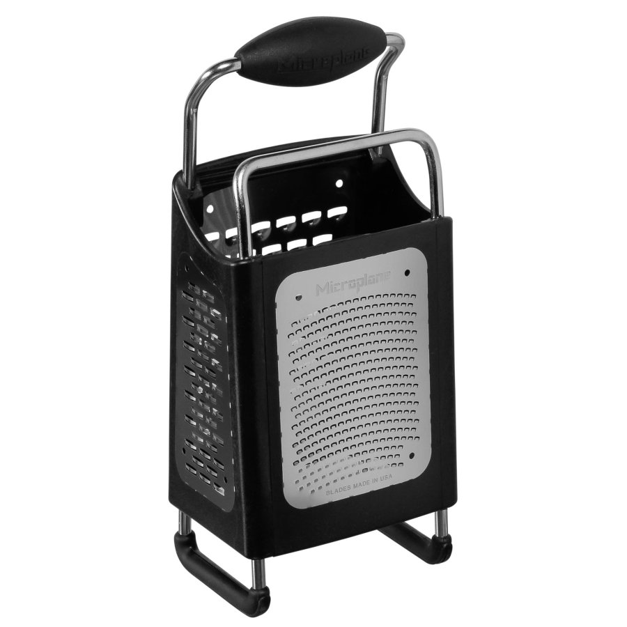 Microplane 4-Sided Box Grater fine/extra coarse/ribbon/slicer #2