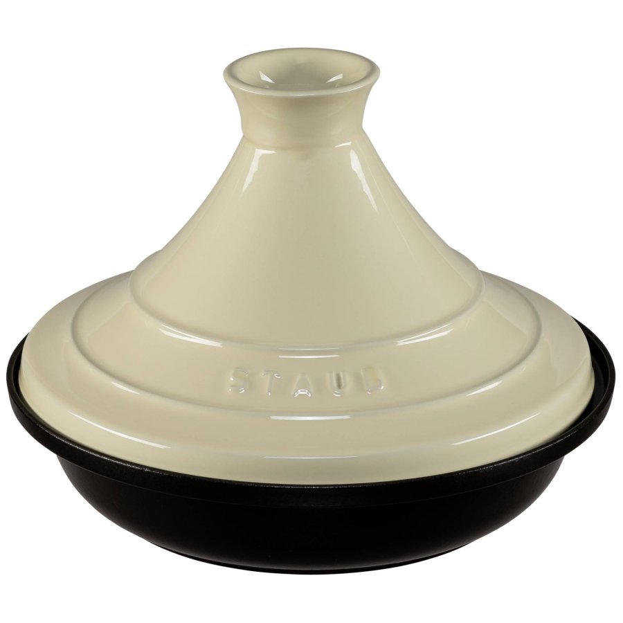 Tajine Staub dish - 28 cm, Beige-black #1