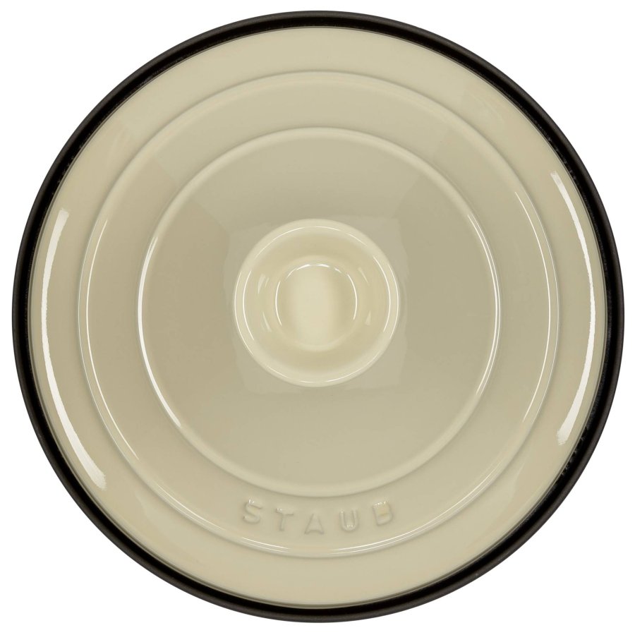 Tajine Staub dish - 28 cm, Beige-black #4