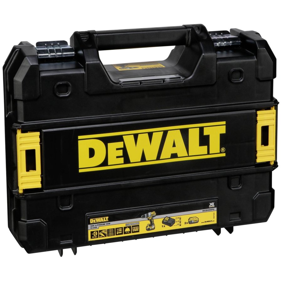 DeWALT DCD996P2 bor Nglefri Sort, Gul 2,1 kg #4