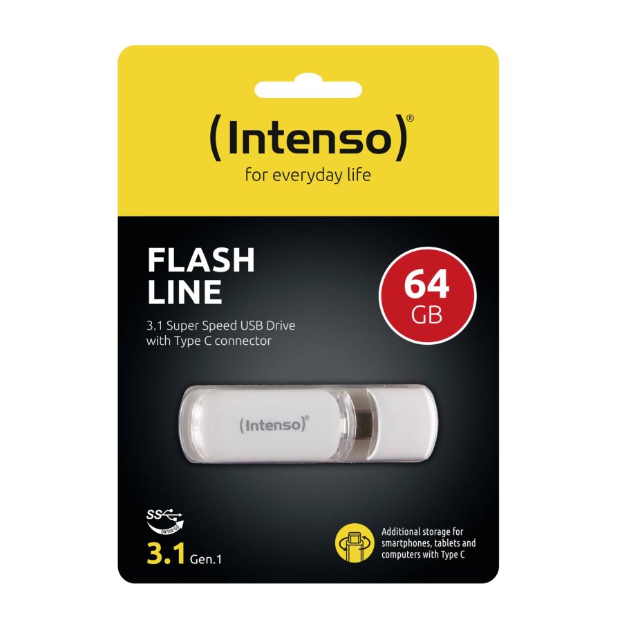 Intenso Flash Line          64GB USB Stick 3.1 Type-C #3