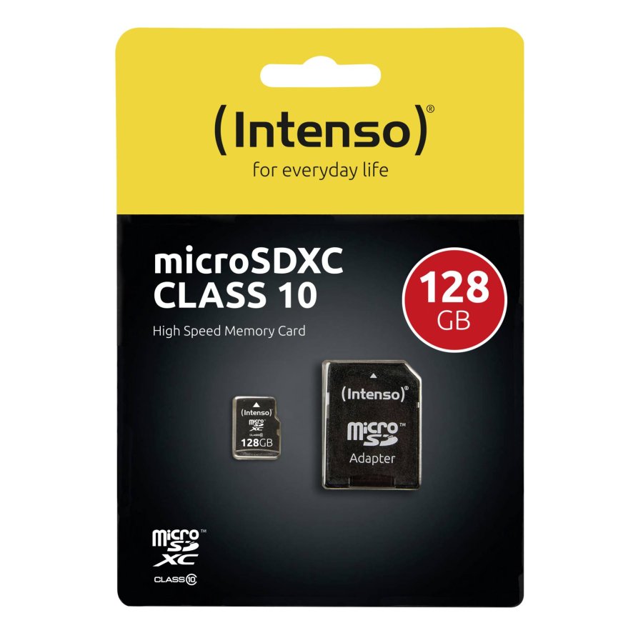 Intenso microSDXC          128GB C10 + Adapter #4