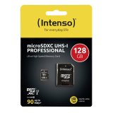Intenso microSDXC          128GB C10 UHS-I Professional + Adapter #4