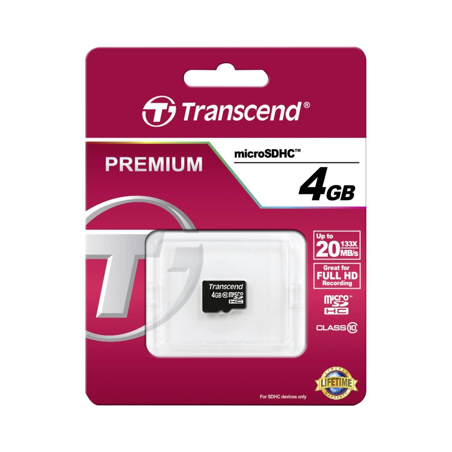 Transcend microSDHC          4GB Class 10 #2