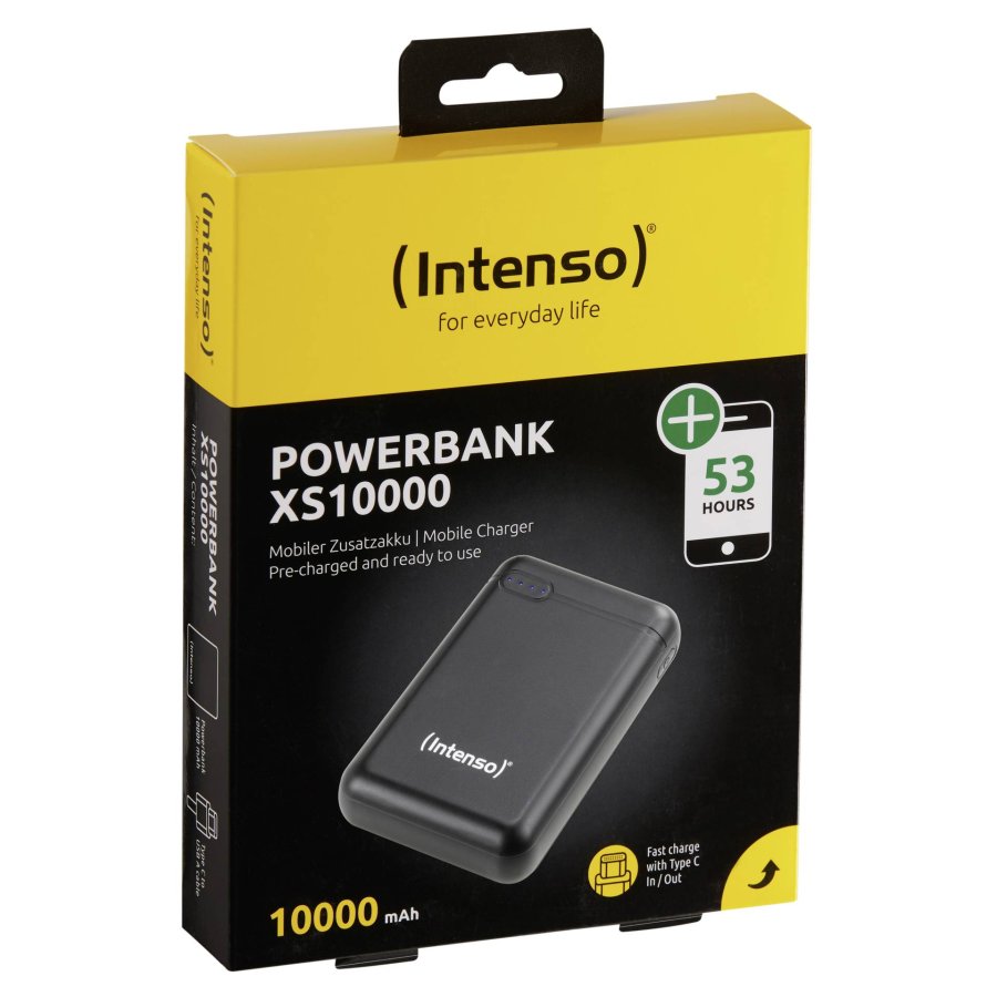 Intenso XS10000 Lithium polymer (LiPo) 10000 mAh Sort #4