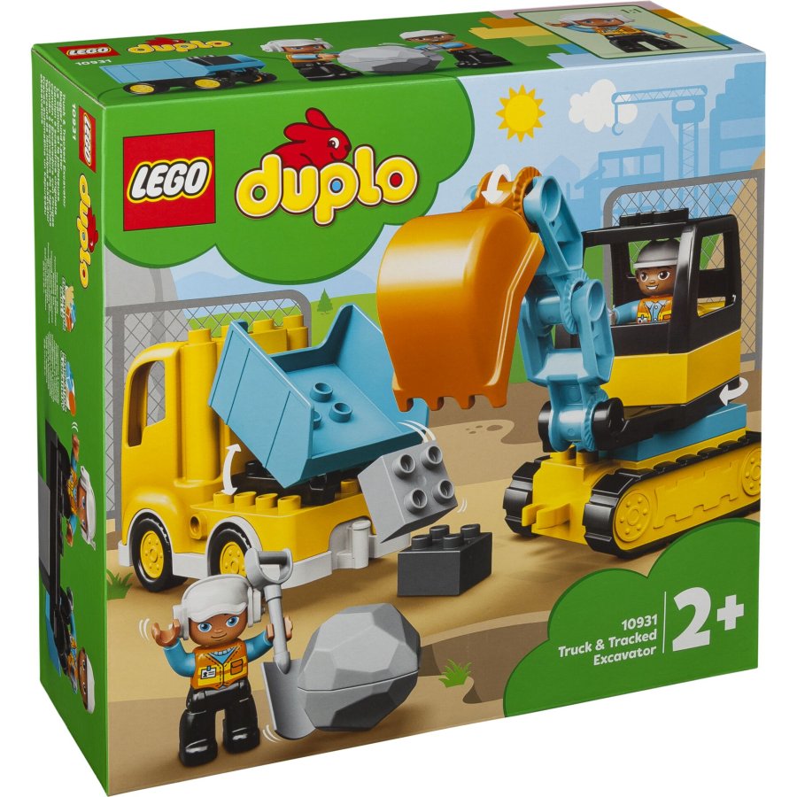 LEGO Duplo 10931 Truck & Tracked Excavator #1