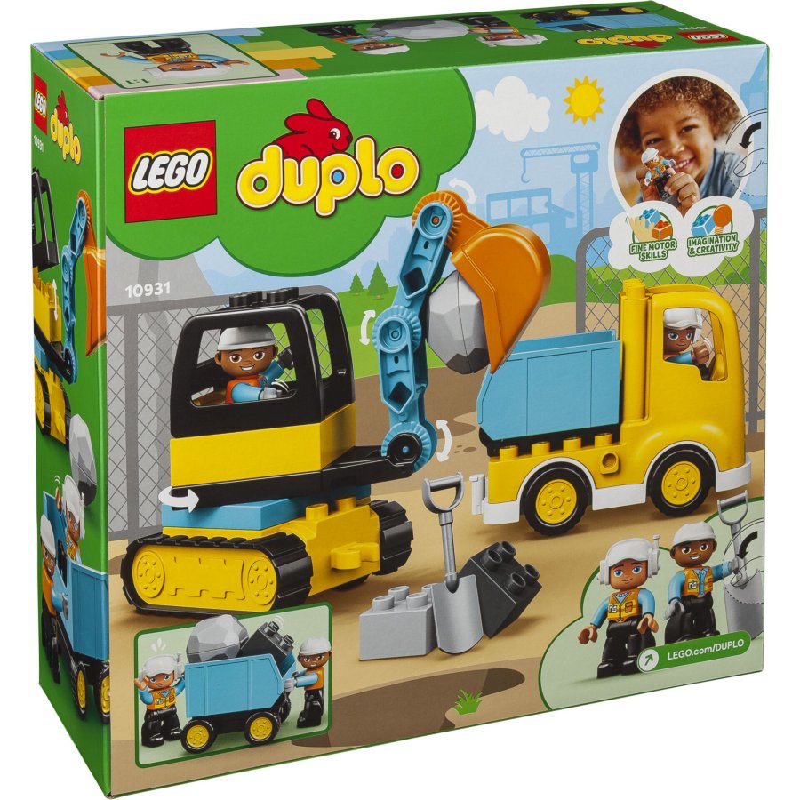 LEGO Duplo 10931 Truck & Tracked Excavator #2