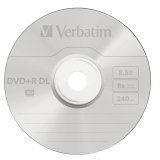 1x5 Verbatim DVD+R Double Layer 8x Speed, Jewel Case 8,5GB #3