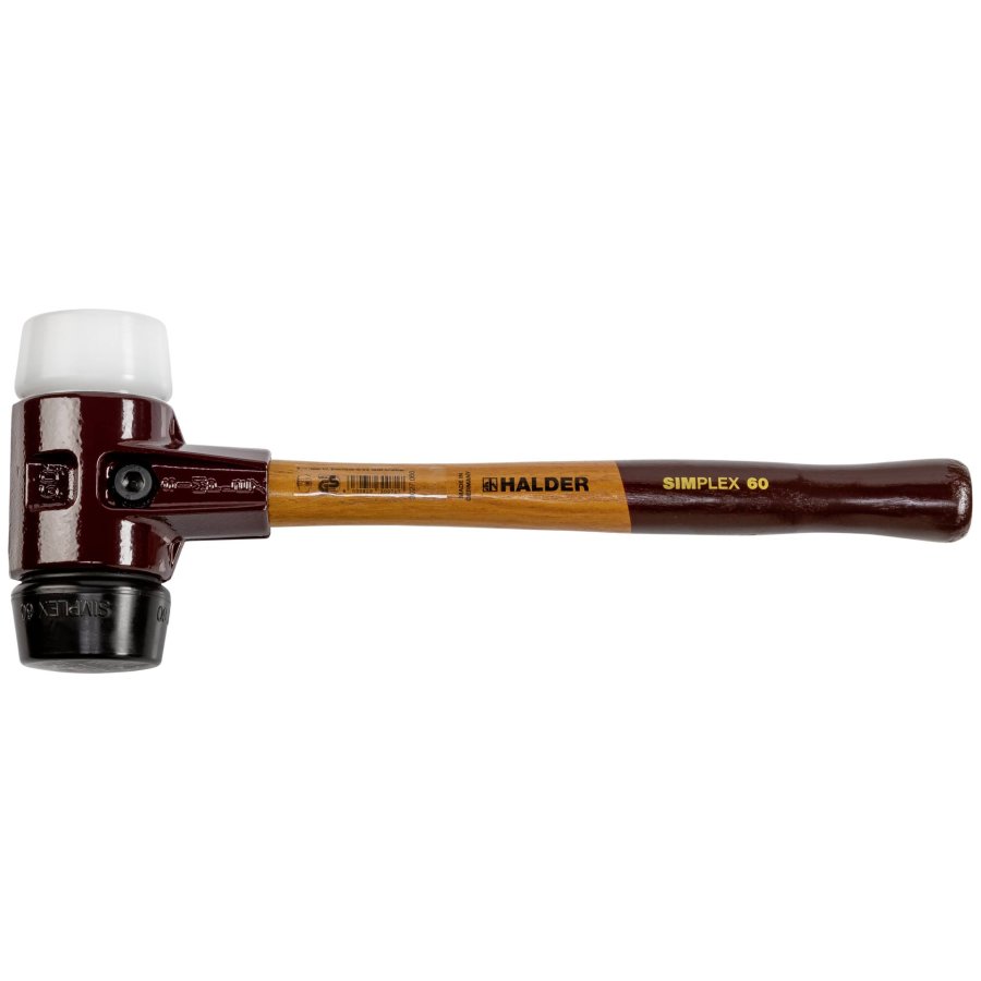 Halder SIMPLEX soft-face mallet 60 comp. rubber/plast. TE SIMPL #1