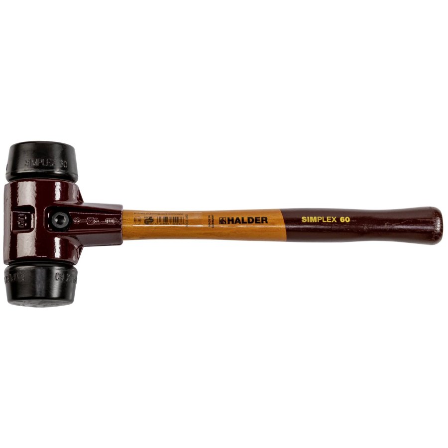 Halder SIMPLEX soft-face mallet 60 composite rubber TE SIMPL #1