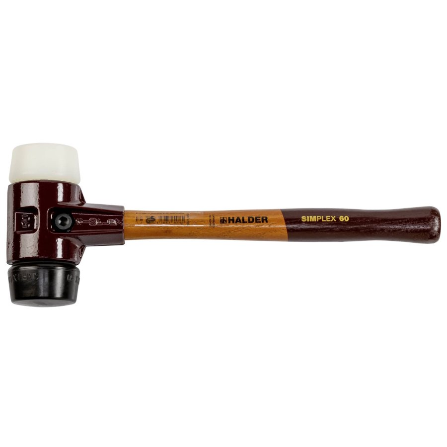 Halder SIMPLEX soft-face mallet 60 comp. rubber/nylon TE SIMPLEX #1