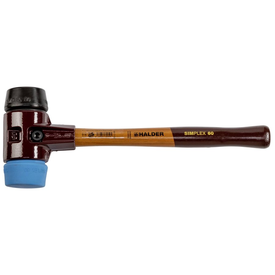 Halder SIMPLEX soft-face mallet 60 TPE-soft/comp. rubber #1