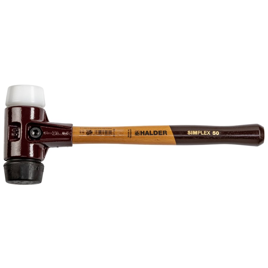 Halder SIMPLEX soft-face mallet 50 comp. rubber/plast. TE SIMPL #1
