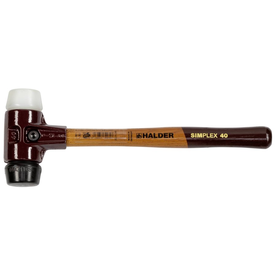 Halder SIMPLEX soft-face mallet 40 comp. rubber/nylon TE SIMPLEX #1