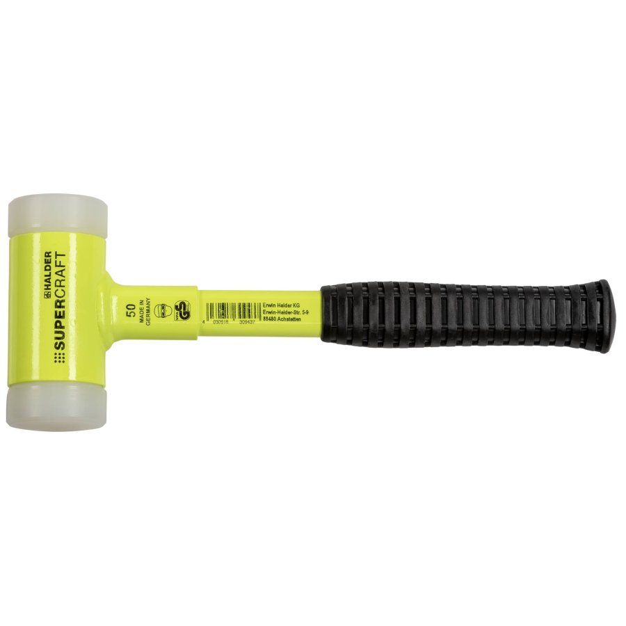 Halder SUPERCRAFT mallets GG 50 yellow break proof handle #1