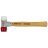 Halder BASEPLEX mallets w. zinc die cast housing & wooden handle #2