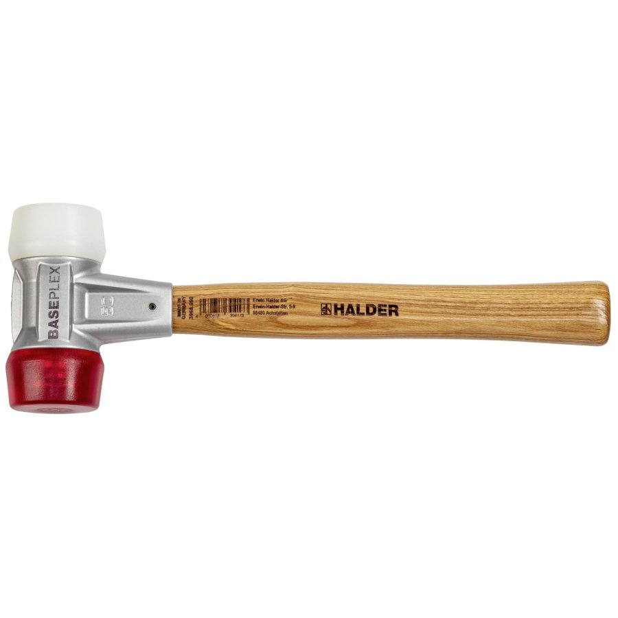 Halder BASEPLEX mallets w. zinc die cast housing & wooden handle #1