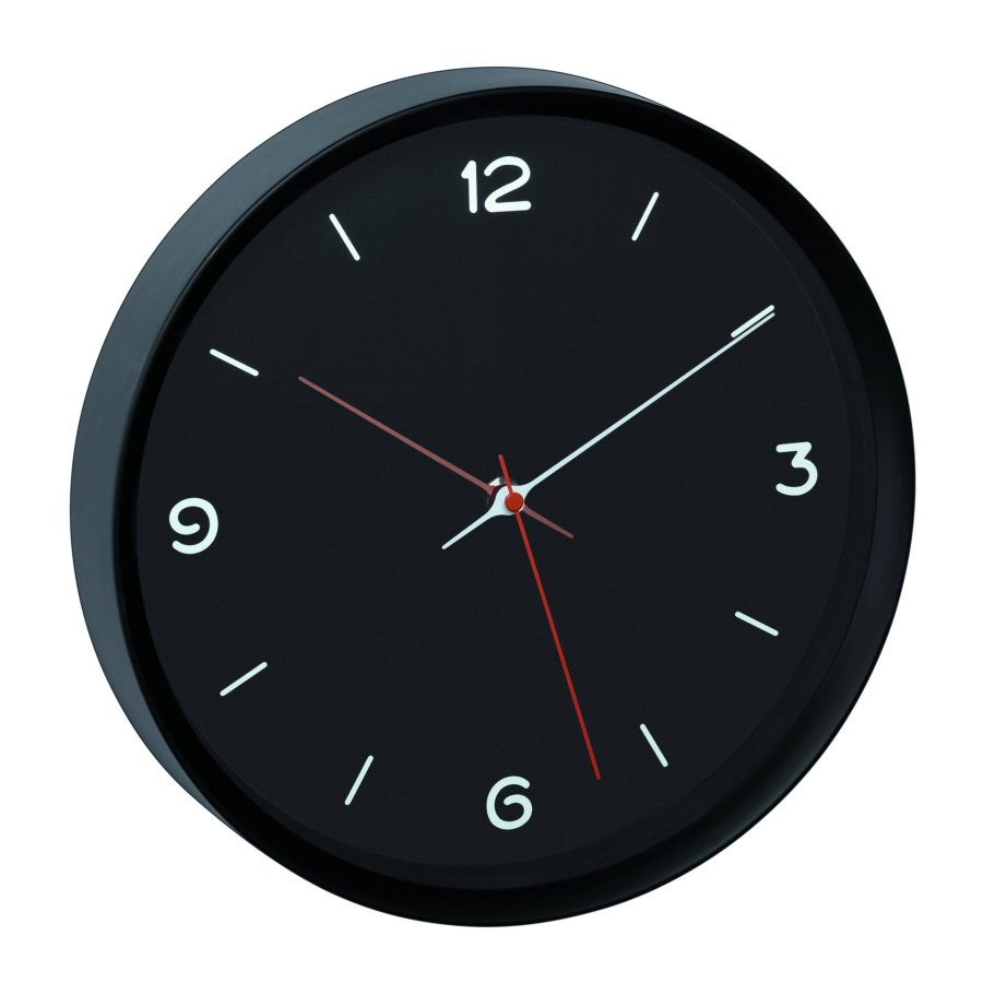 TFA 60.3056.01 black Analogue Wall Clock #1