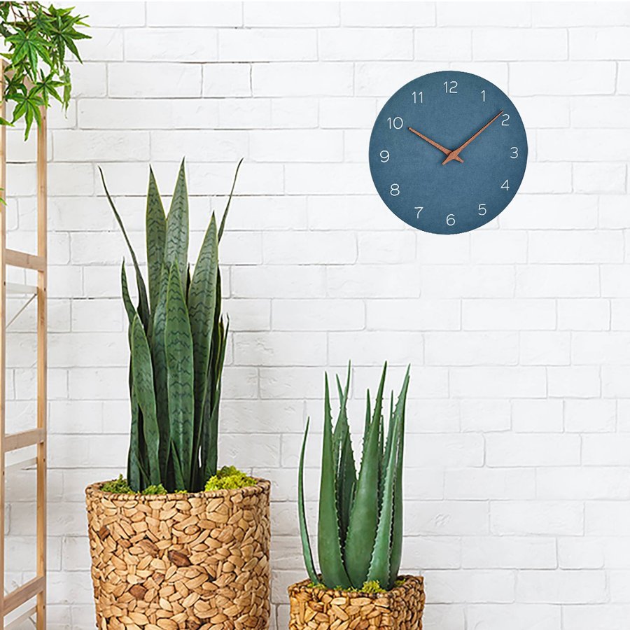TFA 60.3054.06 Analogue Wall Clock pigeon blue #2