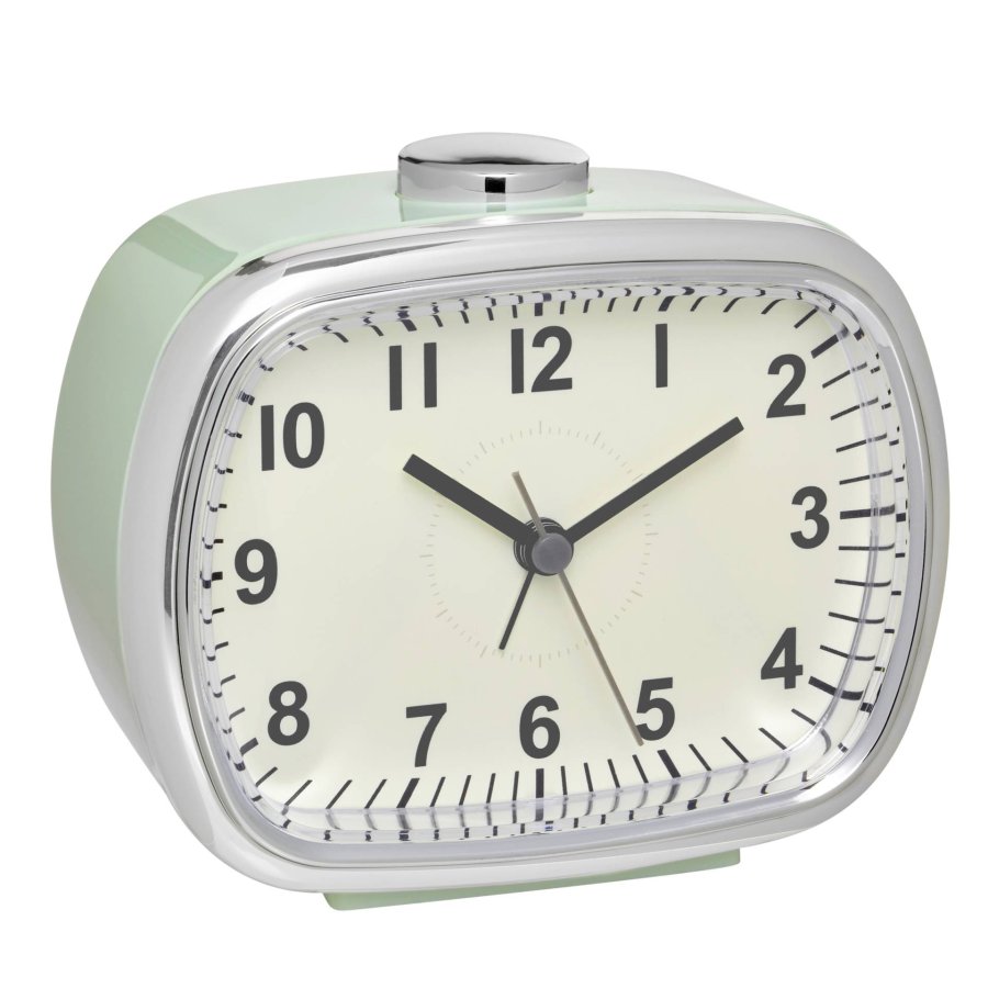 TFA 60.1032.04 Analogue Alarm Clock mint #1