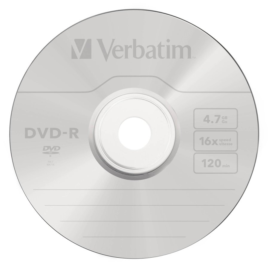 4x5 Verbatim DVD-R 4,7GB 16x Speed, Jewel Case #3