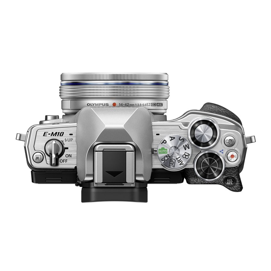 Olympus OM-D E-M10 Mark IV Kit + 14-42 Pancake Zoom silver #7