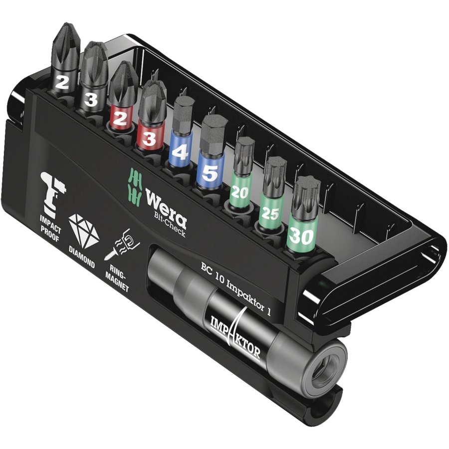 WERA Bit-Check 10 Impaktor 1 SB #1