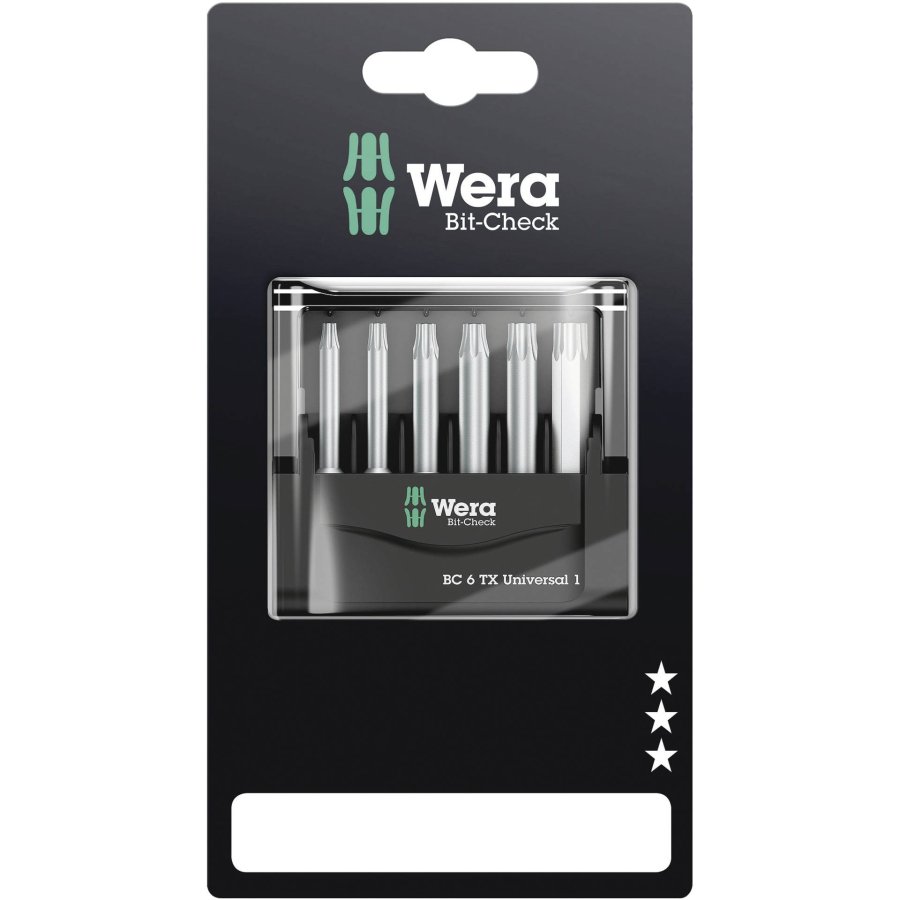 WERA Bit-Check 6 TX universal 1 SB #1