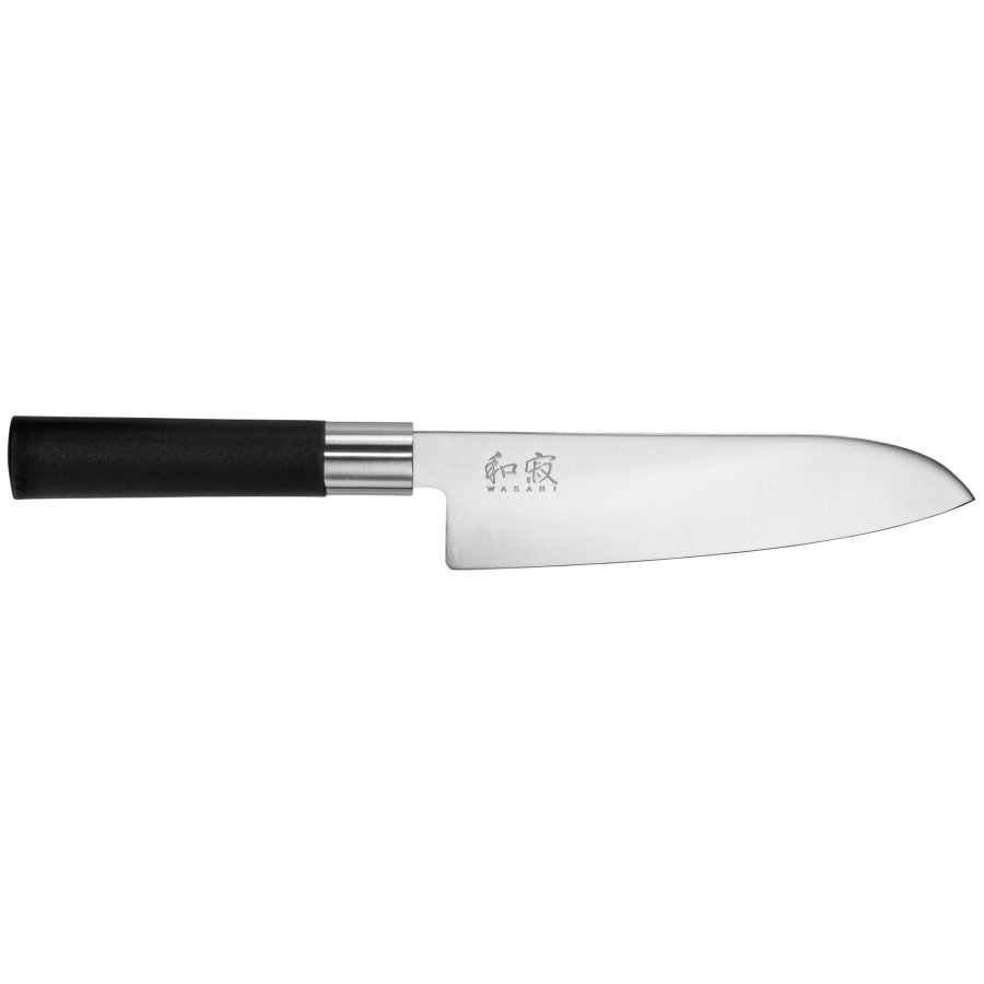KAI Wasabi Black Santoku 16,5cm #1