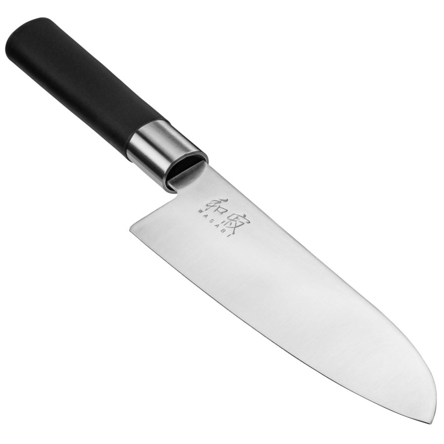 KAI Wasabi Black Santoku 16,5cm #2
