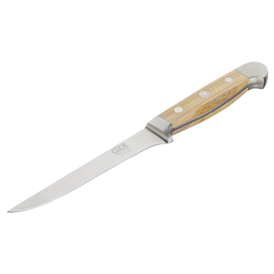 Güde Alpha Boning Knife flexible Pear Wood 13 cm #1