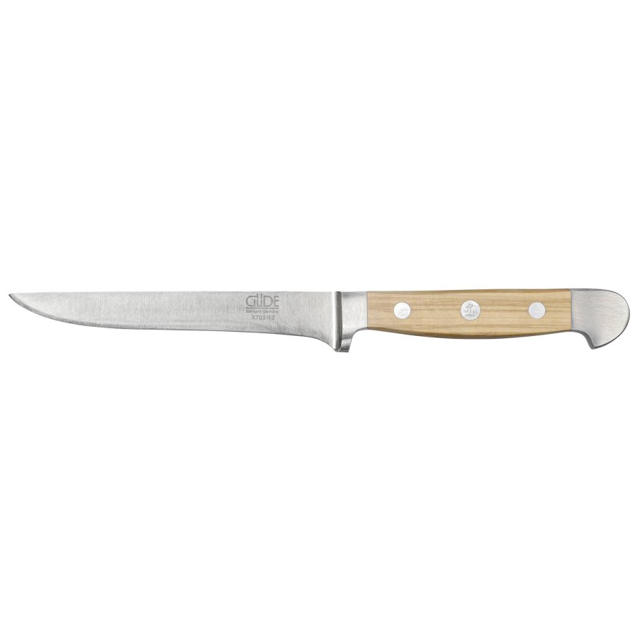 Güde Alpha Boning Knife flexible Pear Wood 13 cm #2