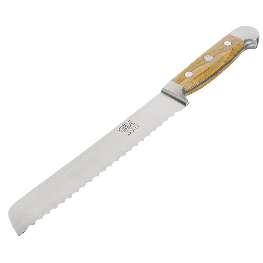 Güde Alpha bread knife 21 cm Olive Wood #1