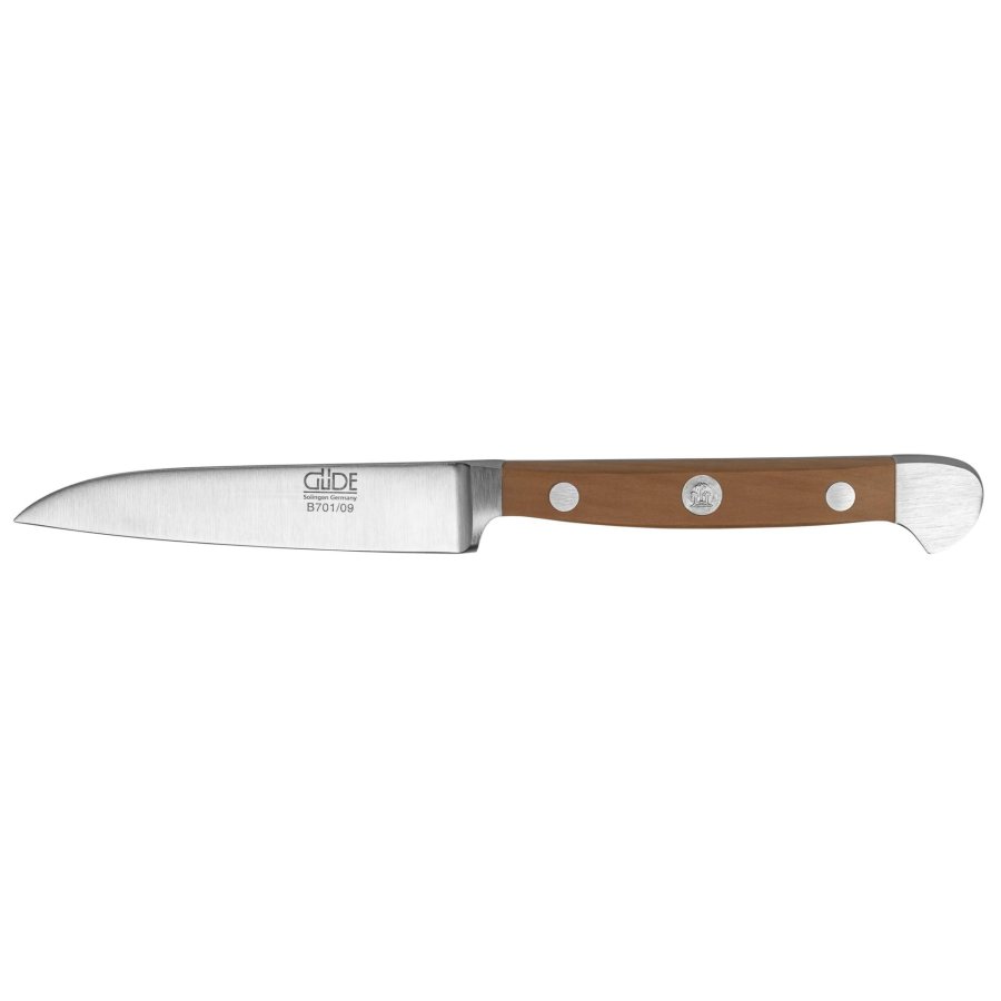 Güde Alpha vegetable knife 9 cm Pear Wood #1