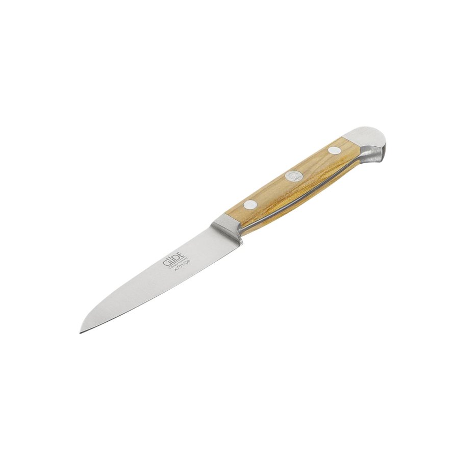 Güde Alpha vegetable knife 9 cm Olive Wood #1