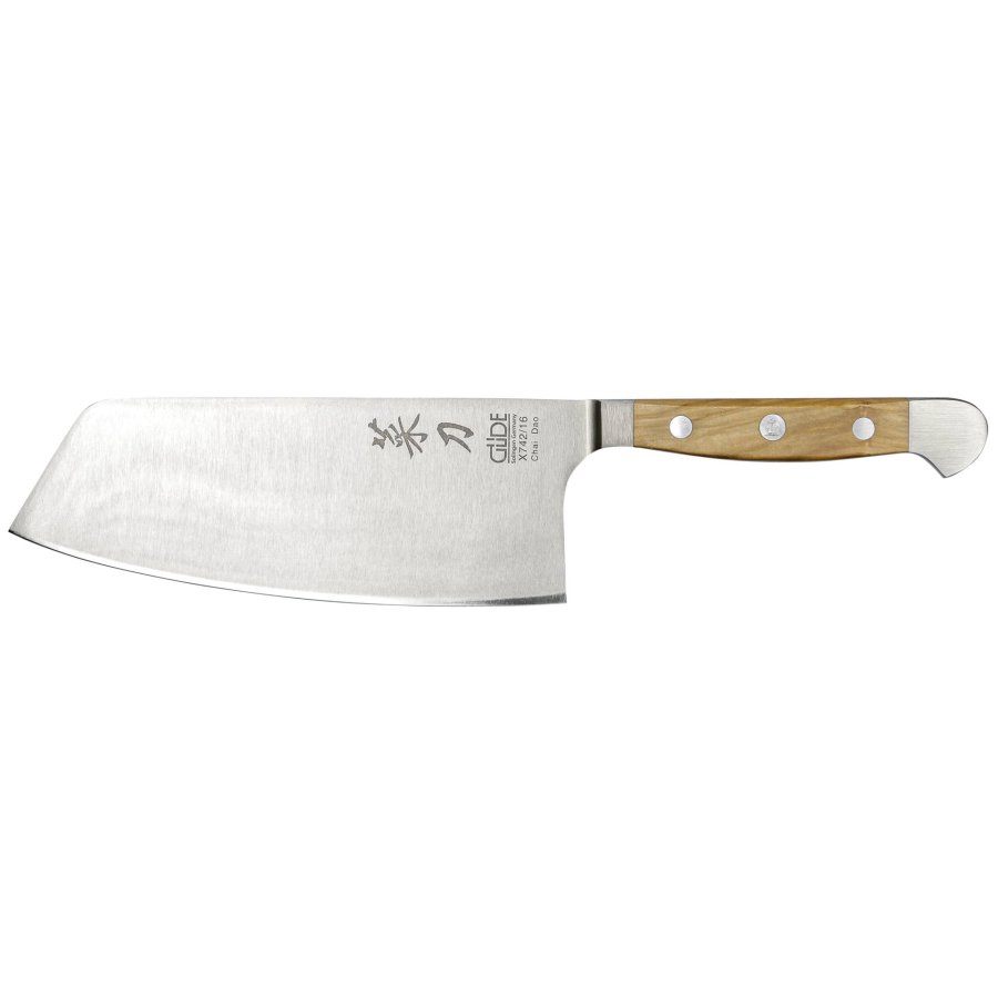 Güde Alpha cooking knife Chai Dao Olive Wood 16 cm #2
