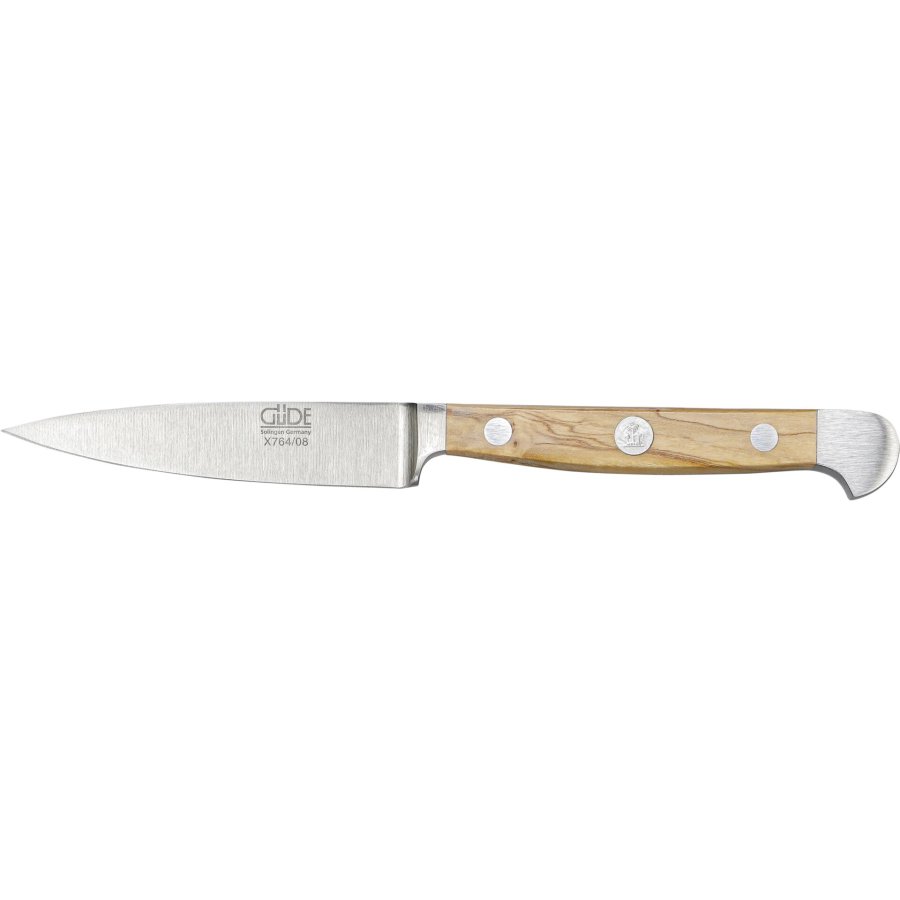 Güde Alpha paring knife 8 cm Olive Wood #1
