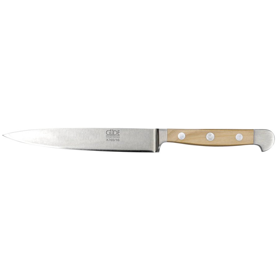Güde Alpha Universal Knife 16 cm Olive Wood #2
