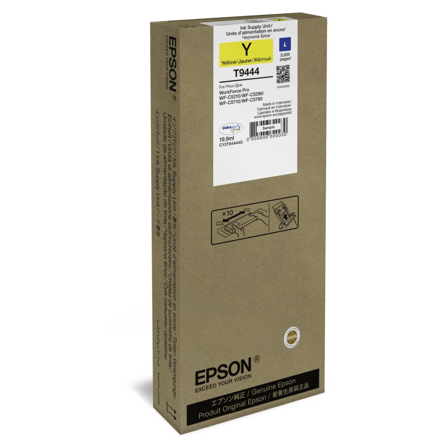 Epson C13T944440 bl�kpatron 1 stk Original Gul #2