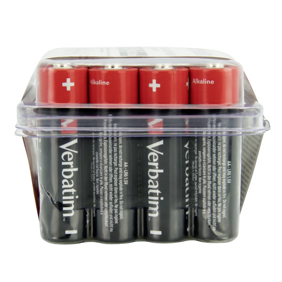 1x24 Verbatim Alkaline battery Mignon AA LR6              49505 #2