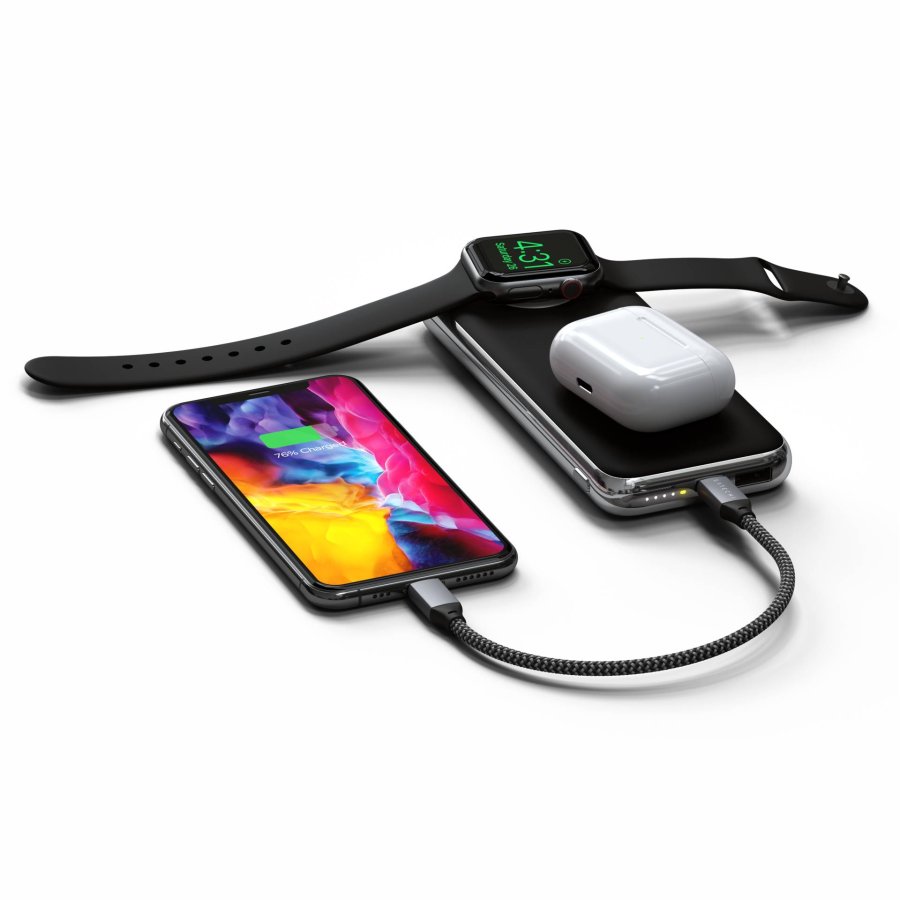 Powerbank Satechi QUATRO Wireless 10000 mAh Black #15