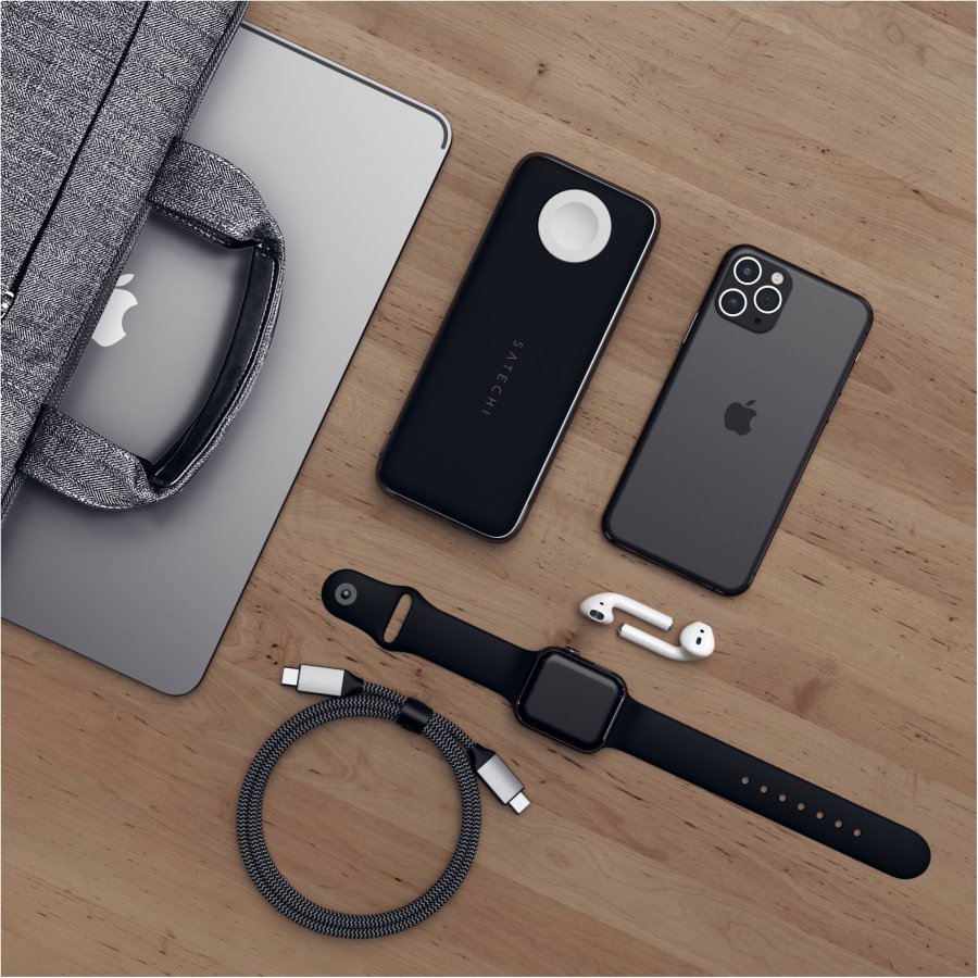 Powerbank Satechi QUATRO Wireless 10000 mAh Black #25