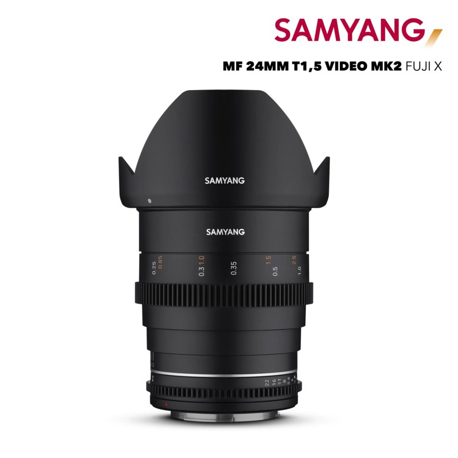 Samyang MF 24mm T1,5 VDSLR MK2 Fuji X #1