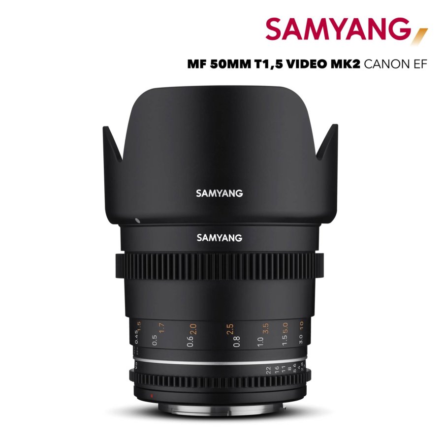 Samyang MF 50mm T1,5 VDSLR MK2 Canon EF #1