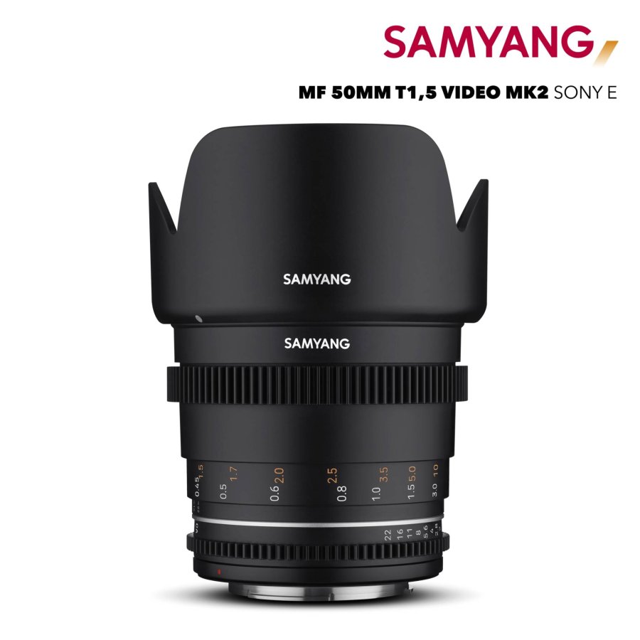 Samyang MF 50mm T1,5 VDSLR MK2 Sony E #1