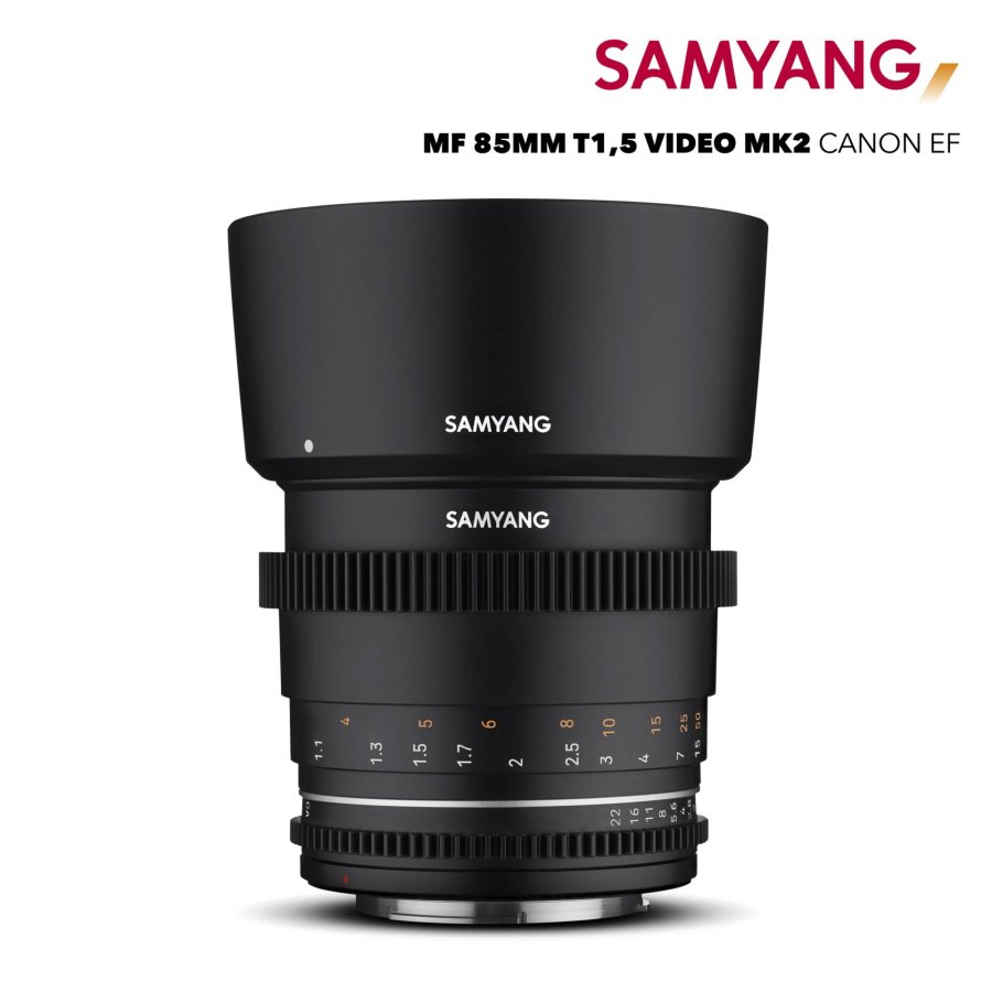 Samyang MF 85mm T1,5 VDSLR MK2 Canon EF #1