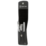Zwilling CLASSIC snap fastener leather case, black, 3 pcs. #2