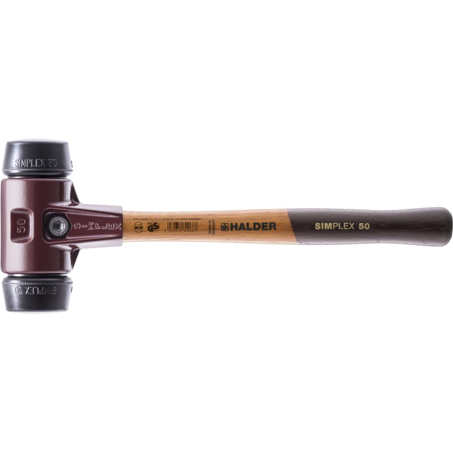 Halder SIMPLEX soft-face mallet 50 rubber composition TE SIMPL #1
