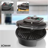 Bomann WA 5018 CB black Heart Waffle Maker #5